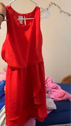 Red dress