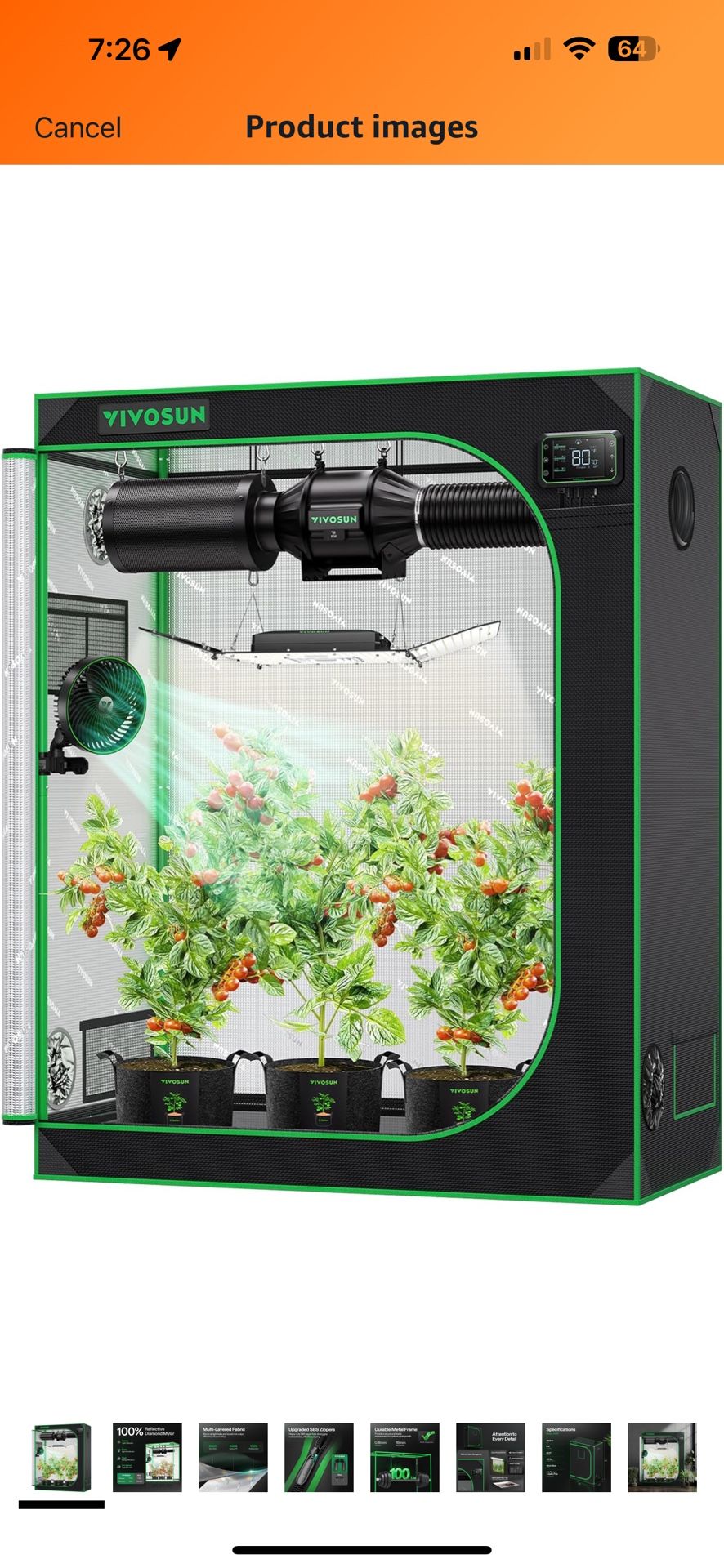 Vivosun 2x4 Grow Tent