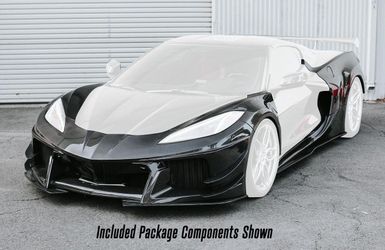 Carbon Fiber Wide-Track Package for 2020-2026 Chevrolet Corvette C8