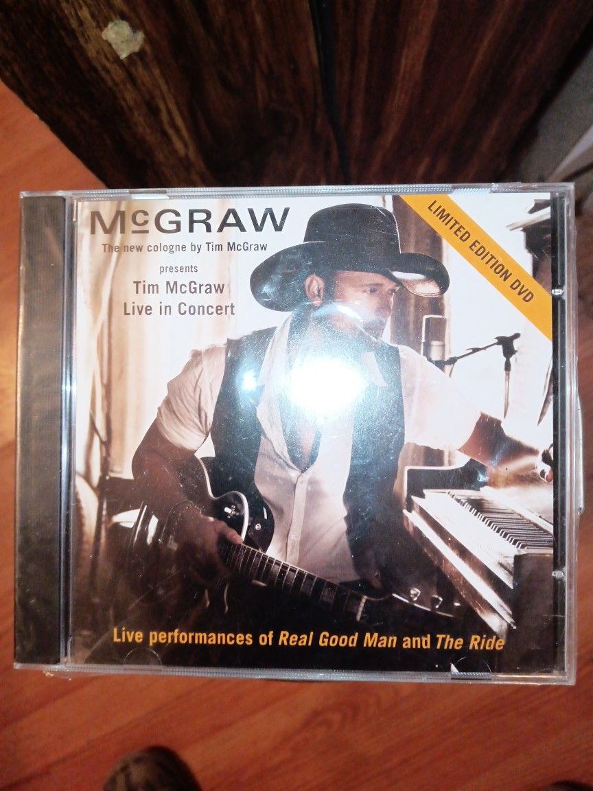 Tim McGraw{Live In Concert} + bonus D.V.D.