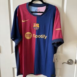 BNWT - Barcelona 2024/25 Home Jersey (Player Version) Size XXL