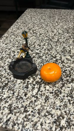 Vintage man hugging a light pole