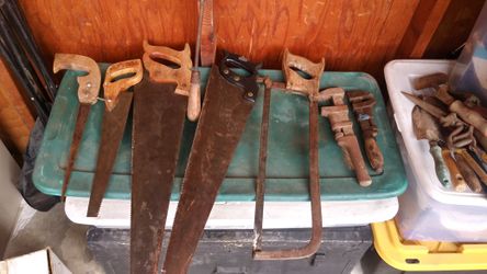 Hand saws and butcher saw