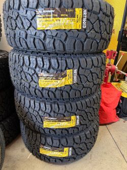 35x12.50R22 HEADWAY RT Llantas Nuevas Montadas y balanceadas