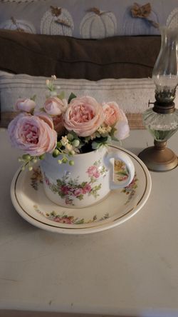 Vintage Royal Crown pitcher and bowl England