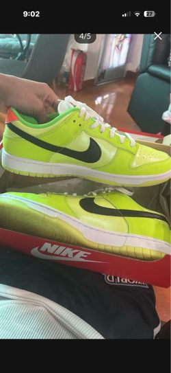 Nike Dunk Low Volt Green Sneakers