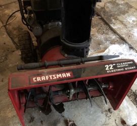 22” Craftsman Snow Machine For Only $150