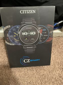 Citizen CZ Smart Gen 2 41MM Black Stainless Steel Casual Smartwatch - MX1005-83X