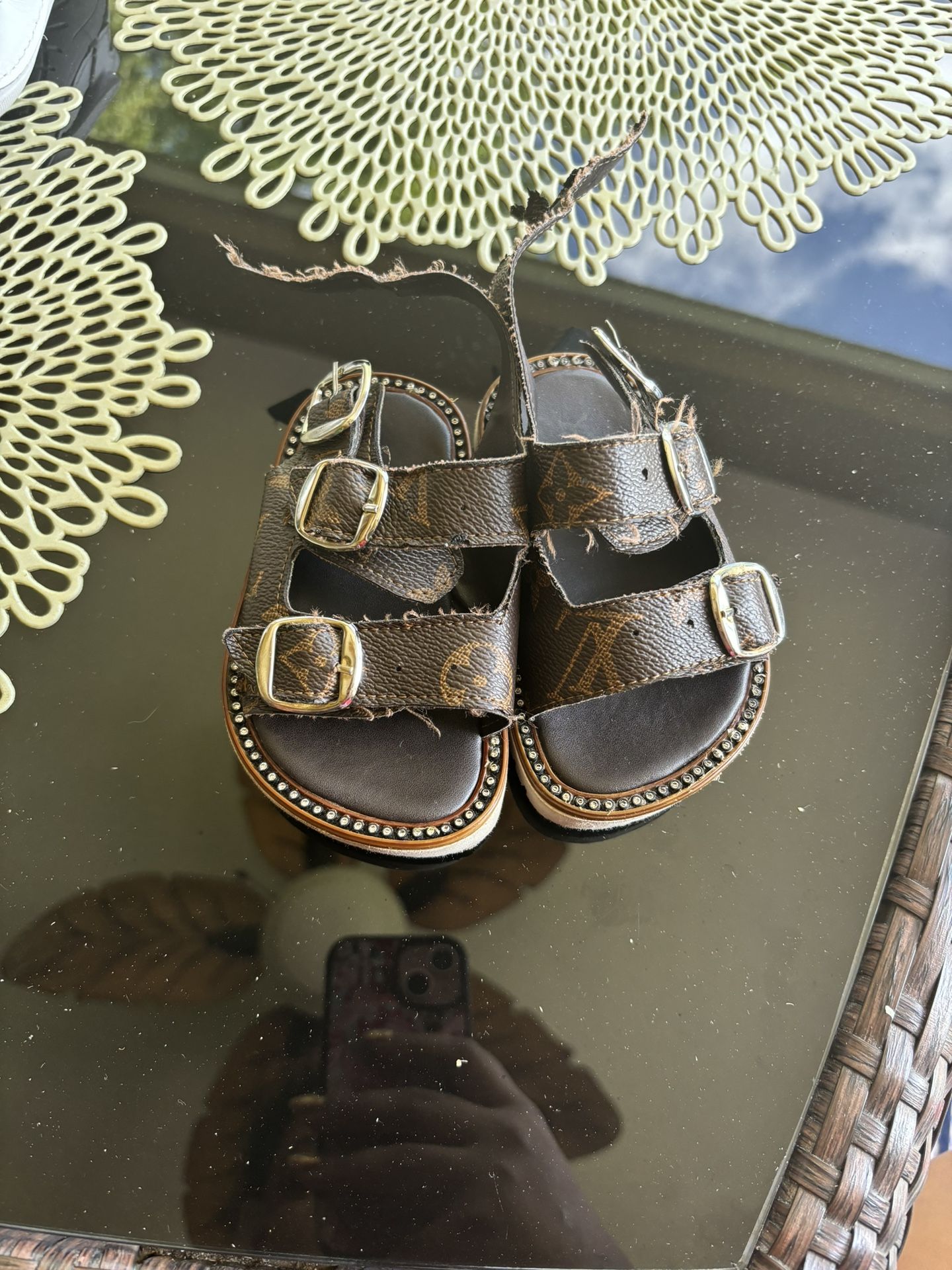 Louis Vuitton And Striderite Toddler Girls Shoes