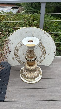 Pure Marble Table - Broken