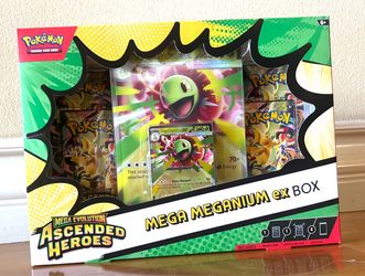 Pokemon cards: Mega Evolution Ascended Heroes Mega Feraligatr ex Box