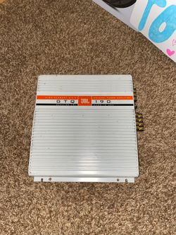 Jbl 4 channel amplifier