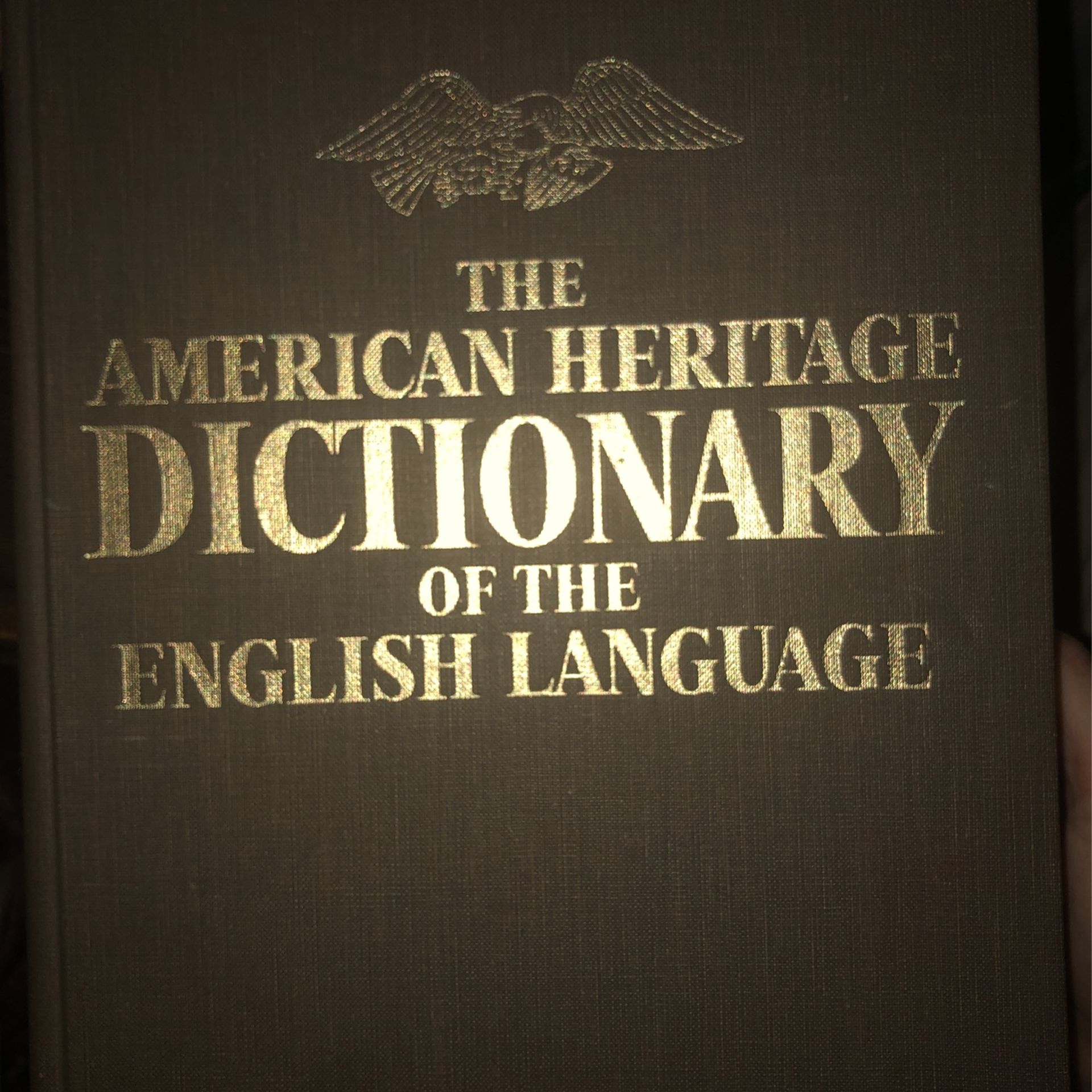 1969 The American Heritage Dictionary Of The English Language