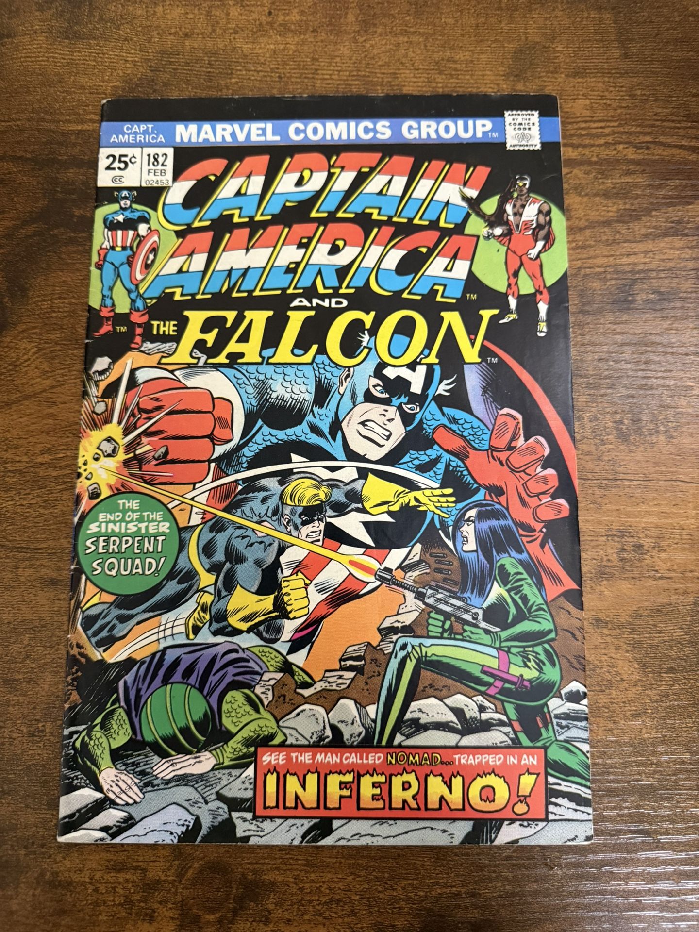 1975 Captain America And Falcon