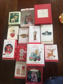 Hallmark ornaments