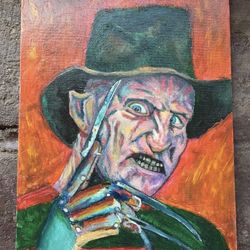 Freddy Kruger Painting