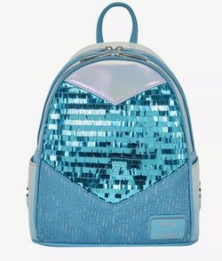 Loungefly Disney Frozen Elsa Dress Sequin Mini Backpack $75