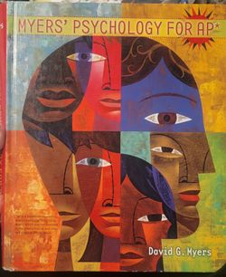 Myers Psychology For AP By David G. Myers