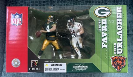 McFarlane 2-pack Of Brett Favre And Brian Urlacher