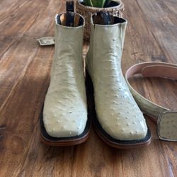 Ostrich Boots