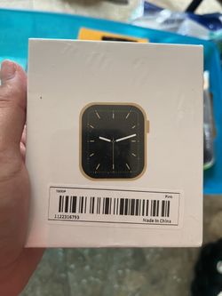 Smart Watch Pink Black And Silver 