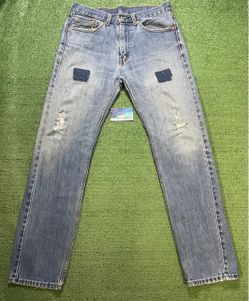 Levi 505 light wash jeans