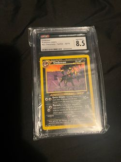 Graded Pokemon cards
