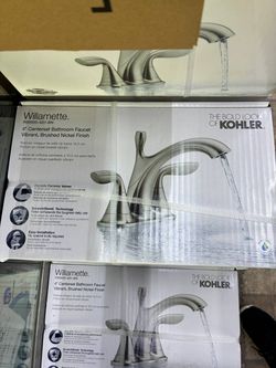 Kohler Willamette 4" centerset bathroom faucet