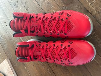 Nike Hyperdunk 2013 Red Black Basketball Shoes Size 9.5 NEW DEADSTOCK