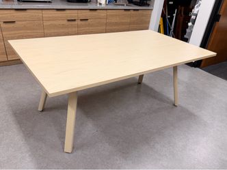 Teknion North 56 Rectangular Table 72”L x 40”D x 30”H (New)