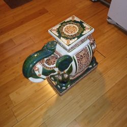 Ceramic Elephant Statue