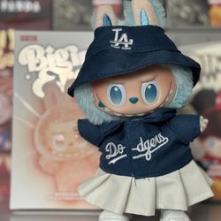 Big Into Energy Labubu - HOPE & Dodger Outfit