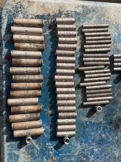 Lot of  T&B Thomas and Betts Colored Key Compression Connectors/Lugs 200$OBO