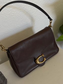 Coach tabby brown shoulder bag