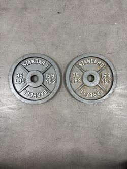 35lb Weight Plates