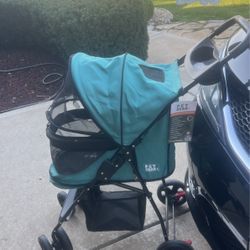 Cat/dog Stroller New/screen Torn