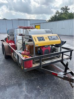 Pressure Washing Trailer!!