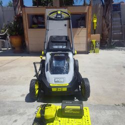 Ryobi 40 V 20 In. Self-Propelled Lawn Mower 