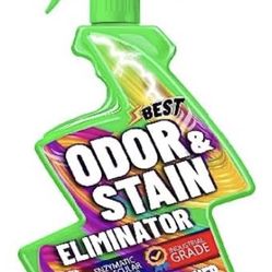 Pet Odor & Stain Eliminator, Enzyme Spray for Urine, Dog Smell, Carpet Mess