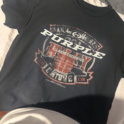 purple shirt never worn small