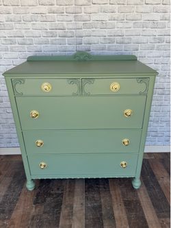 Vintage Sage Dresser