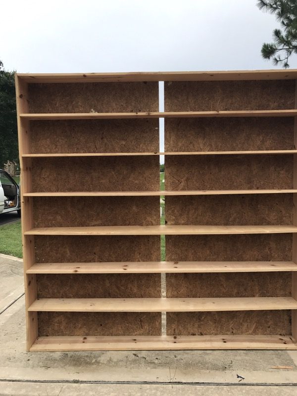 Shelves 8' x 8'