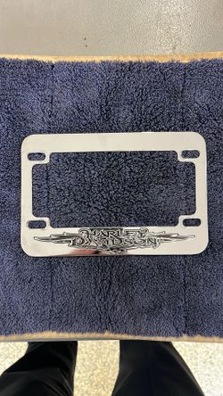 Harley Davidson License Plate Hold