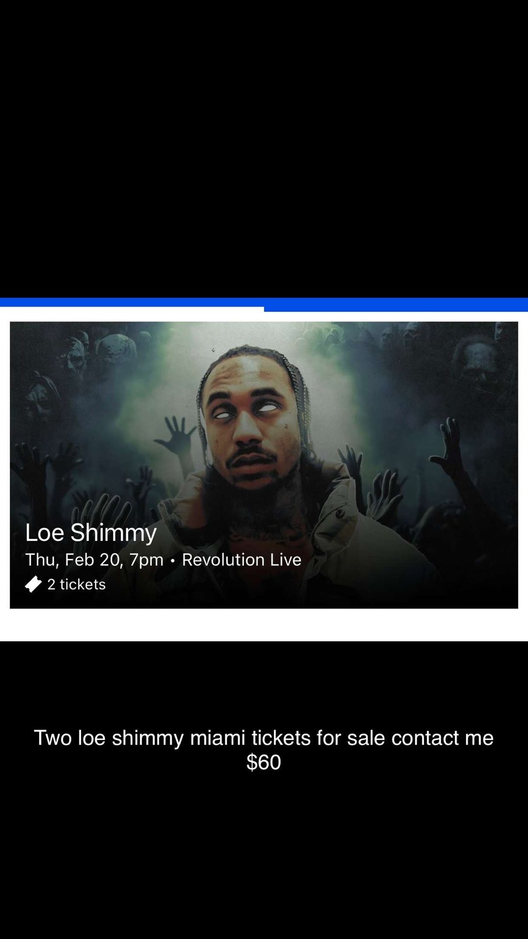 Two Loe Shimmy Tickets Sale