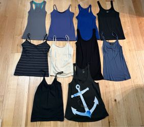 10 brand name tank tops size Small