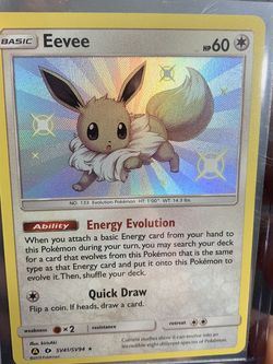 Shiny Eevee Hidden fates