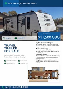 Trailer Jayco 28rls