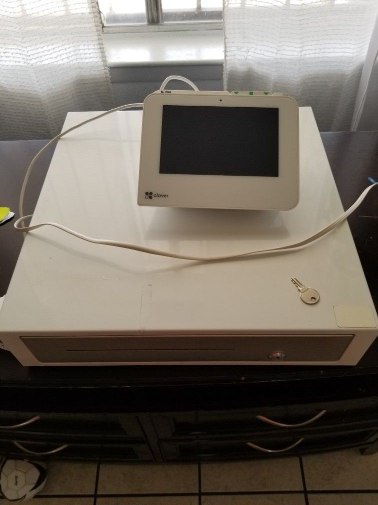 Clover Station POS system With Cash Register