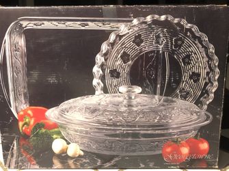  Beautiful Oven Safe. Or Serving Glass Set