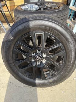 20 in Tundra wheels and tires